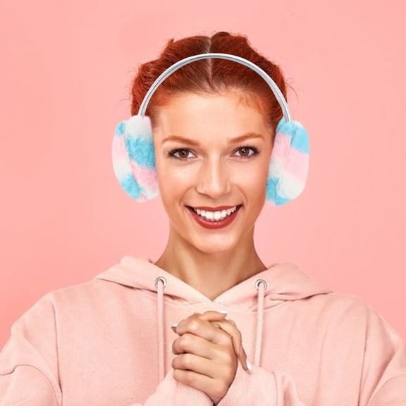 LULULION Warming Ear Protective Cover Plush Ear Muffs for Hiking Skiing and Camping