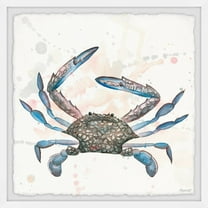 Marmont Hill Lone Crab Framed Wall Art
