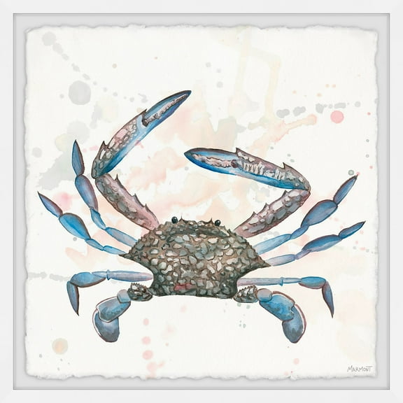 Marmont Hill Lone Crab Framed Wall Art