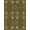 Green Brown, Pattern 2, variant on ODIKA 2'x3' Washable Doormat Mid Century Contemporary Mixed Detail Vintage Tone Chartreuse for Entryway, Kitchen, Laundry Room, Non-Slip, Low Pile