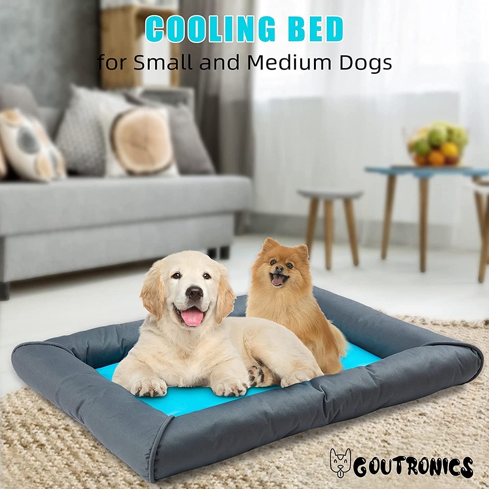 Coromose Cooling Bed for Dogs and Cats, Self Cooling Mat Pad for Small