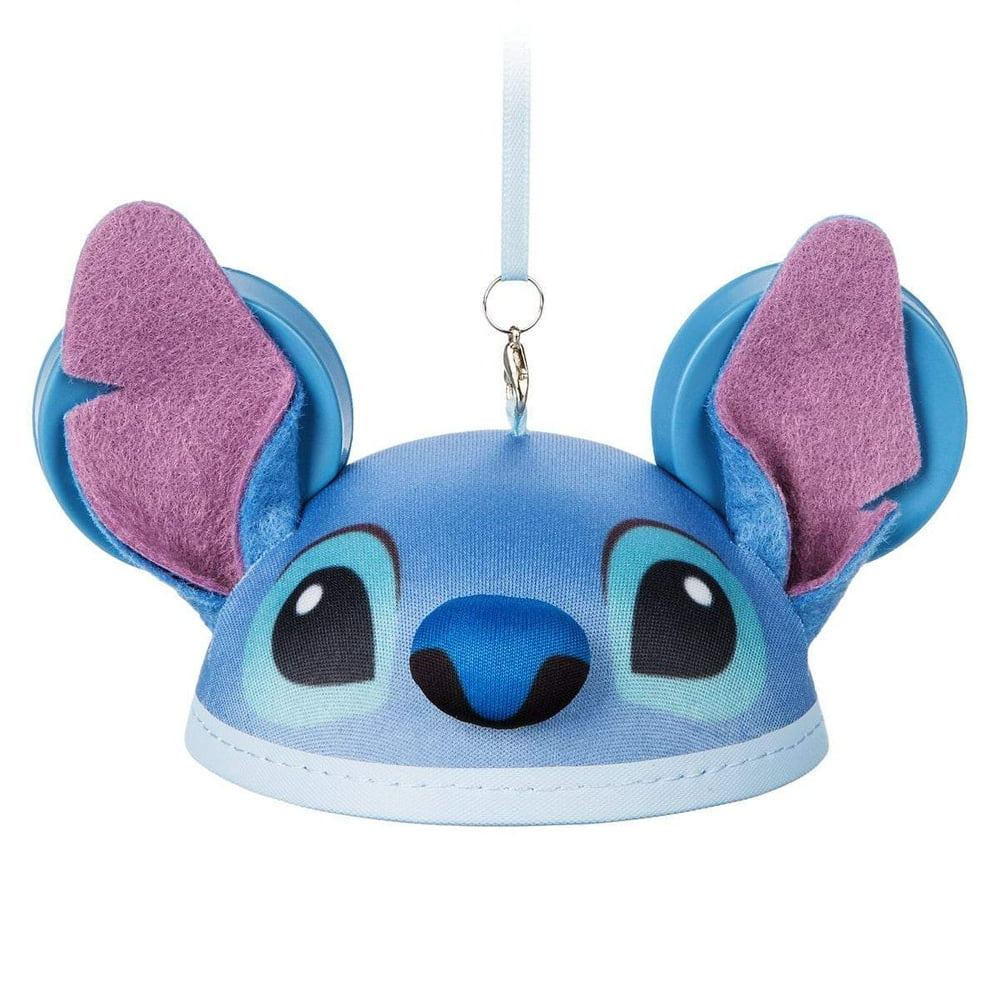 Disney Parks Stitch Felt Ear Hat Christmas Ornament New