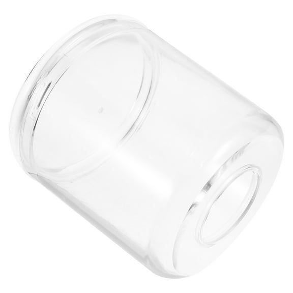 ibasenice Acrylic Toilet Paper Holder with Clear Design for Desktop Bathroom Accessories in White