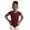Burgundy, variant on Short Sleeve Leotard - Girls