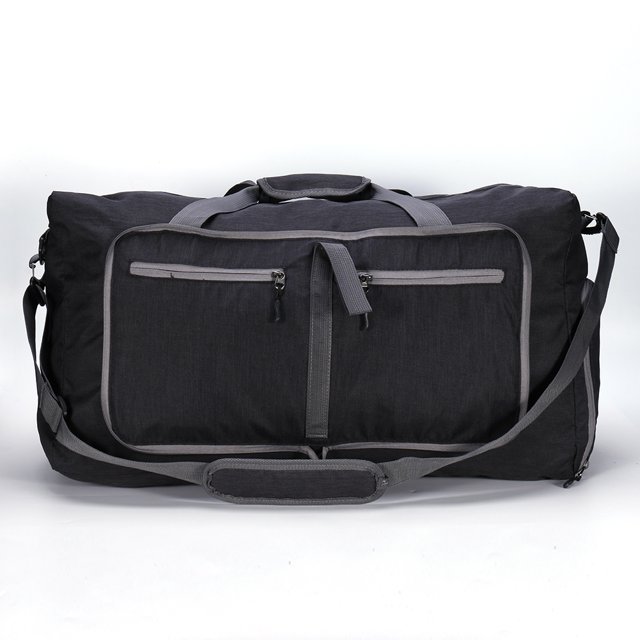 Bolsa de lona multifuncional, de gimnasio plegable portátil para mujeres y hombres (negro 65L) Tmvgtek Para estrenar