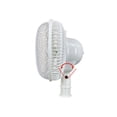 thumbnail image 3 of Optimus F-0702 7 Inch 2 Speed Portable Personal Clip-On Fan, White, 3 of 6