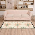 thumbnail image 2 of Yayeee Runner Rug for Bedroom 2'x6' Machine Washable Hallway Non Slip Mat, Pastel Beige Geometric, 2 of 8