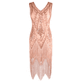thumbnail image 4 of PrettyGuide Women's 1920s Flapper Dress Vintage Swing Fringed Gatsby Roaring 20s Dress, 4 of 7