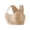 Beige, variant on Supportive Lift Front Closure Wireless Bra for Back Smoothing and Shaping Breathable Convertible Design for Daily Comfort and Posture Alignment Y Sports Bra Sports Bra Padded Underwire Bras for Women