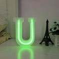 Neon Lights LED Neon Letter Lights- Light Up LED Letters Lights Light ...