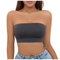 thumbnail image 1 of Fgnfyis Soutien-Gorge Sans Armatures pour Femmes, Soutien-Gorge Gris L, 1 of 5