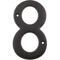 Heavy-Duty House Numbers, #8, 4 Inches, Oil-Rubbed Bronze by Stone Harbor Hardware