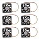 thumbnail image 1 of 6X Internal 12V 3 Pin CPU Fan Cooler Fan para PC 70x70x15mm, 1 of 5