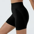 thumbnail image 6 of Buigttklop Yoga Shorts for Women Tummy Control High Waist Biker Shorts Exercise Workout Butt Lifting Tights Women'S Short Pants, 6 of 6
