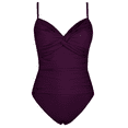 thumbnail image 4 of Hilor Women's One Piece Swimsuits Tummy Control Swimwear Underwire Push up Bathing Suits, 4 of 7