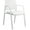 White Leather, variant on QRKD Black Waiting Room Chair with Wheels Mesh Back Stacking Arm Chairs with Upholstered Fabric Seat and Ergonomic Lumber Support for Office School Church Guest Reception