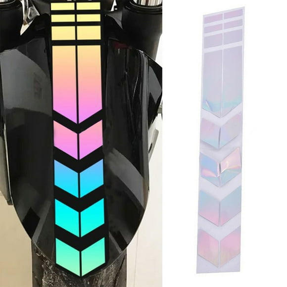 LJNYFDC Adhesive Reflective Sticker Motorcycle Frame Sticker Self Adhesive Strong Stickiness Waterproof Reflective Decal for Motorcycle and Bicycle Decor
