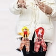 thumbnail image 4 of YIFAEUX Marionette Clown Puppet Toy Pull Rope Wooden Puppet Doll Interactive Kids Hand Pirate Puppetry Boys Girls Birthday Christmas Gifts, 4 of 7