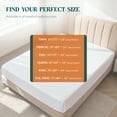 thumbnail image 3 of Máulli Collection Fitted Sheet Twin XL – 1 Pc, Spa Blue, 1800 Series Premium Brushed Microfiber, Ultra-Soft Hotel Luxury, Deep Pocket, Durable & Long Lasting, Wrinkle & Fade Resistant, 3 of 7