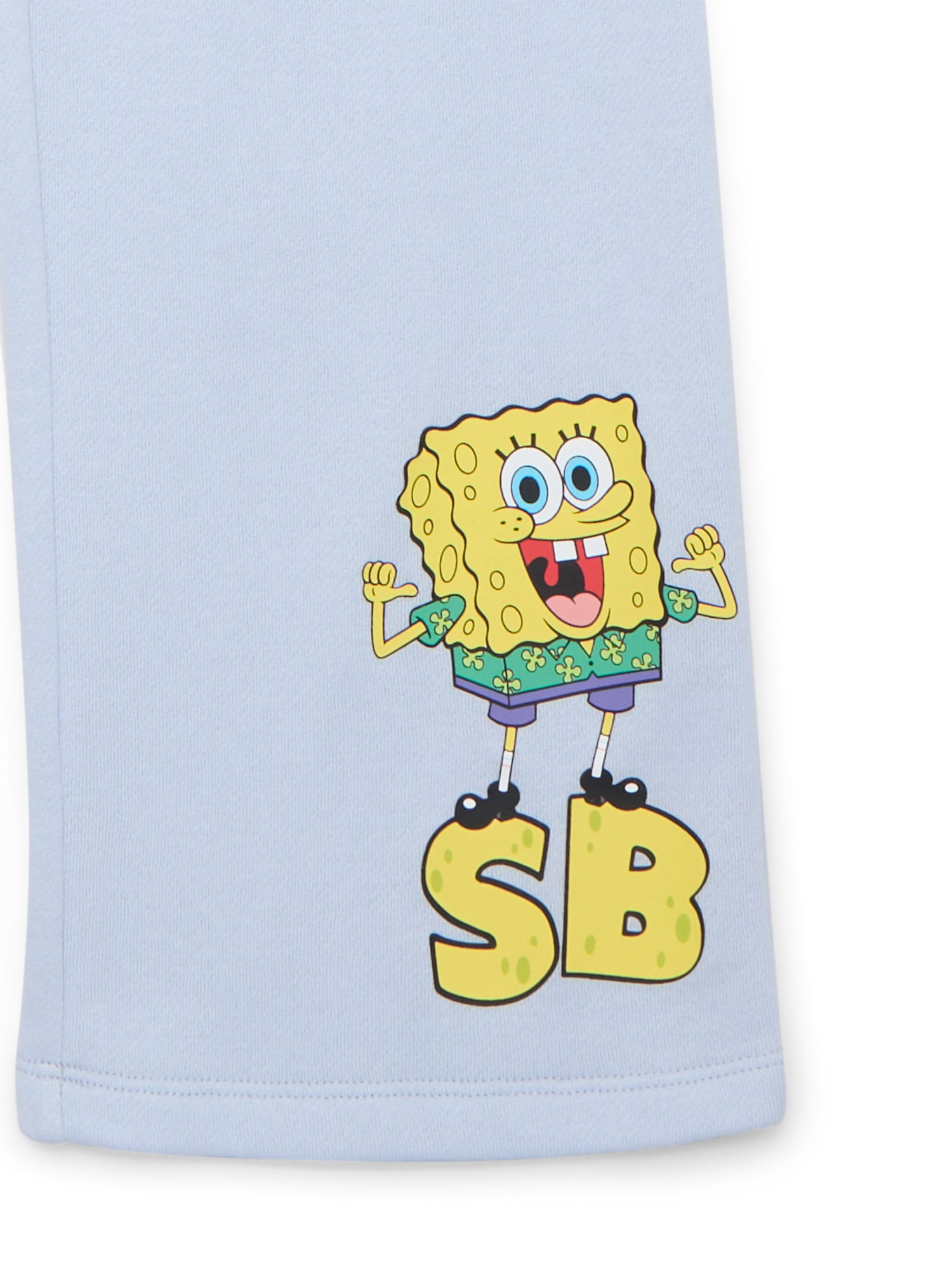 SpongeBob SquarePants Girls and Big Girls Eats Treats Graphic Sweatpants, Sizes 4-16