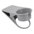 thumbnail image 4 of Portavasos Clip Escritorio Lado Vidrio Taza Botella Abrazadera Soporte Plástico para Hogar Oficina Almacenamiento Gris, 4 of 14
