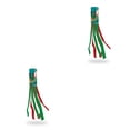 thumbnail image 4 of Wosthever Navidad Windsock Flexible Ligero Santa Claus Muñeco de nieve Viento Colgando Bandera Festival Celebraciones Decoraciones para el hogar Type4 NO4, 4 of 6