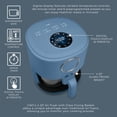 thumbnail image 3 of Air Fryer Cook with Color, cesta de vidrio de 1200 W, 4 L, apta para lavavajillas, 3 of 7
