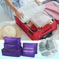 thumbnail image 3 of XYRSRUW 6PCS Travel Bag Set, Multifunctional Packing Cubes - 6-Piece Storage Solution for Organized Journeys, 3 of 5
