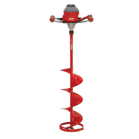 Eskimo E40, Electric Auger, 8-inch, Steel Bit, Red, 45750