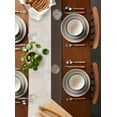 thumbnail image 2 of ERUNPONLY Vintage Elephant Table Runner - 120 Inch Long Modern Art Animal Watercolor Cotton and Linen Blended Dress Scarves Farmhouse Table Runner for Kitchen Dining, Coffee Table, 13"x120", 2 of 8