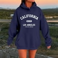 thumbnail image 2 of UJNDER Women's Casual Letter Print Hoodies for Women Pullover Comfortable Fall Winter Navy XL, 2 of 4