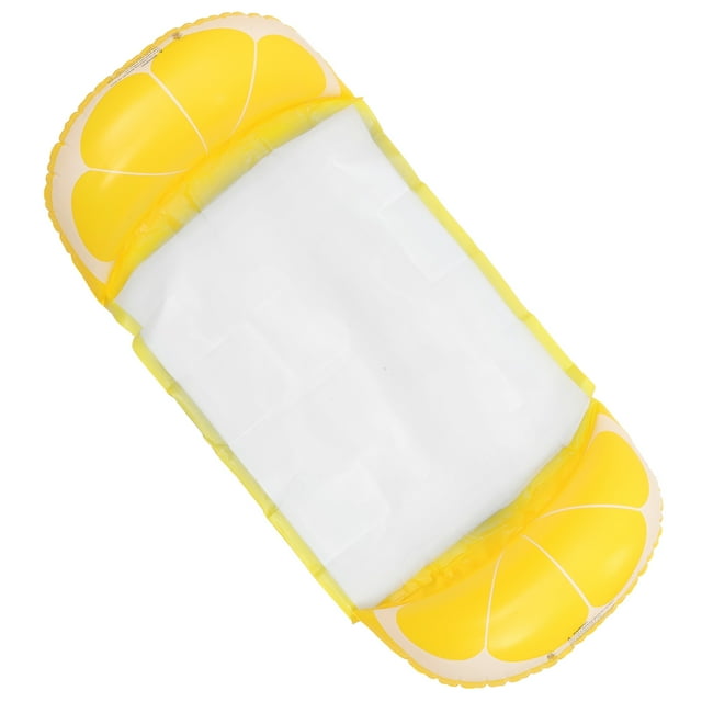 Foldable Pool Floating Recliner Swimming Pool Floating Hammock Fine Mesh Pool Drifting Mat