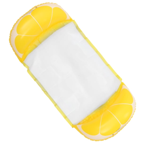 Sillón flotante plegable para piscina, hamaca flotante de malla fina para piscina
