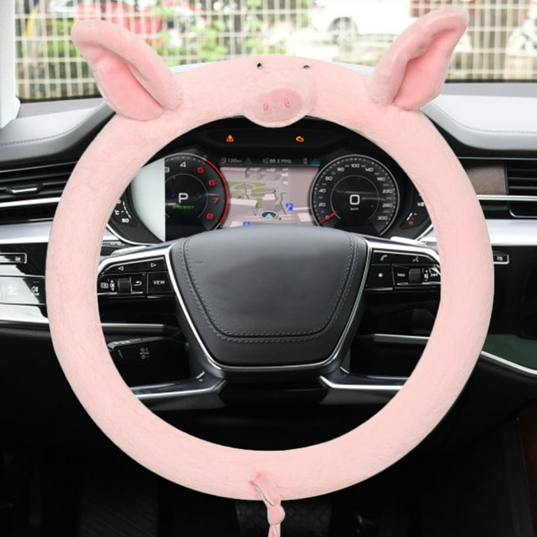 Pig steering wheel cover deals