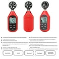 thumbnail image 4 of SENRISE Portable UT363BT Digital Anemometer for Measure Wind Speed and Temperature by Bluetooth Red, 4 of 8