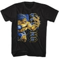 thumbnail image 1 of T-Shirt Adulte Noir Style Années 90 Street Fighter Blanka 2TG, 1 of 2