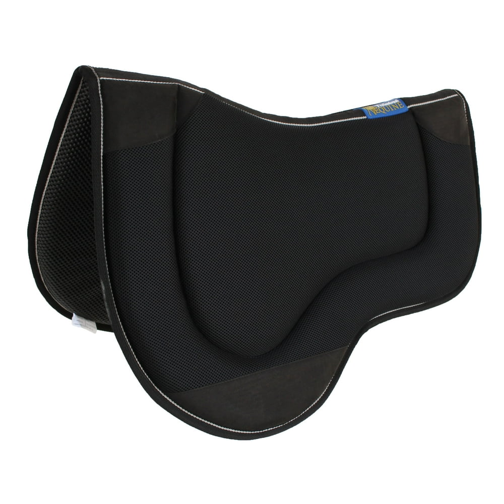 Horse Western Endurance Contoured Neoprene Saddle Pad Black 39189