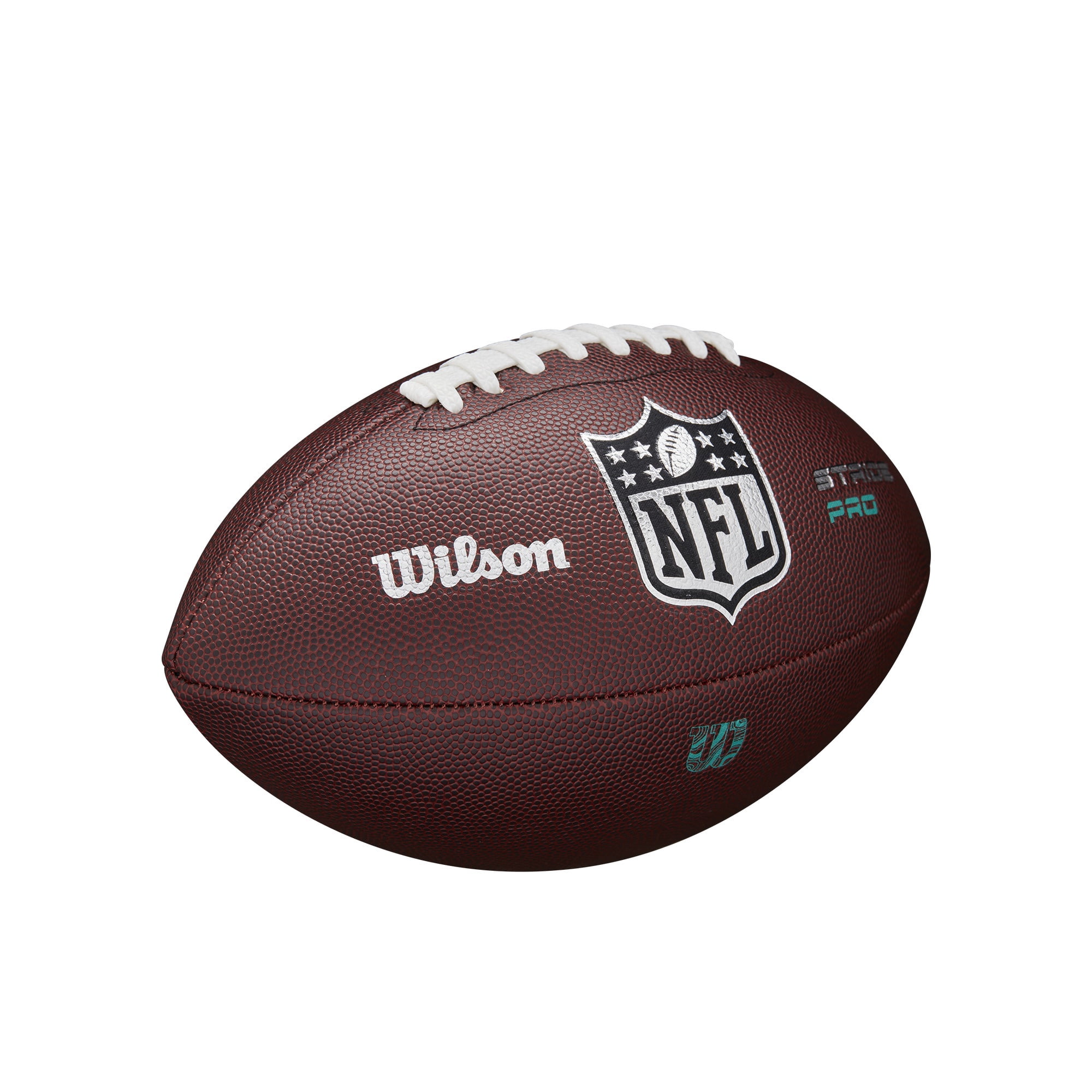 Wilson NFL Stride Gen Green Football - Brown, Junior Size (Ages 9-12)