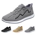 thumbnail image 4 of NOKIO Men's Running Shoes Breathable S𝗅ip On Sneakers Lightweight Non-S𝗅ip Walking Shoes Wide Width Outdoor Running Shoes with Comfortable Cushion for Back to College, 4 of 9