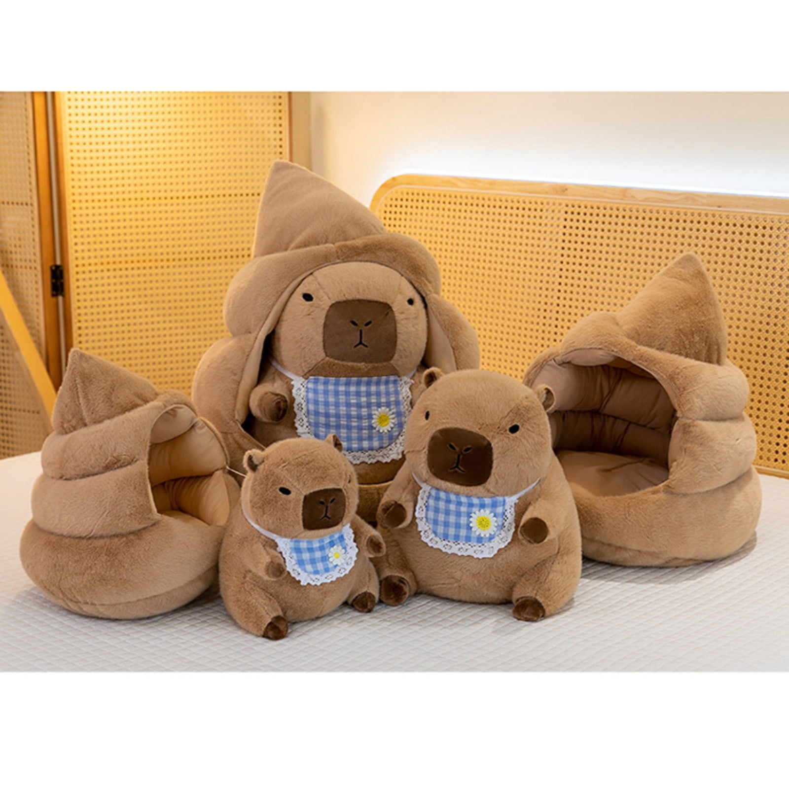 Capybara Plush Toy – Soft Stuffed Animal Doll – Cute Cozy Decorative Plush for Home