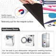 thumbnail image 4 of Yayeee Magnetic Dishwasher Cover for The Front Decoration Home Kitchen Machine Sticker Protector, Musical Pattern, 4 of 6