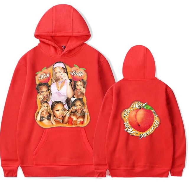 Latto Cry Chandails à Capuchon Merch Femmes Hommes Sweat à Capuche Manches Longues Mode Décontractée