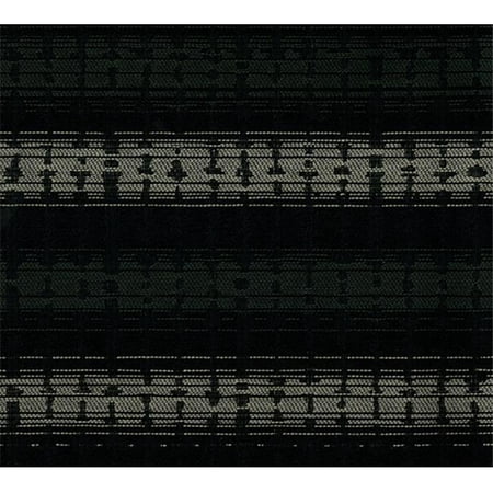 Crypton Sound 9009 Woven Jacquards Fabric, Black