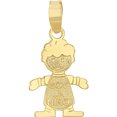 thumbnail image 1 of Dije Sencillo De Niño En Oro De 10 K Joyería M De León Dije Sencillo de Niño, 1 of 3