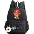 thumbnail image 1 of Anime One Piece Backpack Knapsack Kids Boy Girl Printed School Bag Teenager Student Cartoon Bookbag Outdoor Rucksack, 1 of 5