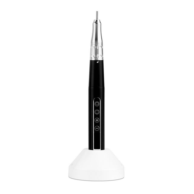 65W Professional 35000 RPM Cordless Portable Nail Drill Pen with Charging Base ,at Salon Home