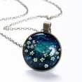 thumbnail image 6 of Plants under the Stars Necklace Personalized Custom Photo Round Pendant Adjustable Stainless Steel Necklaces with Gift Box for Men Women Mothers Valentine's Jewelry Gift, 6 of 6
