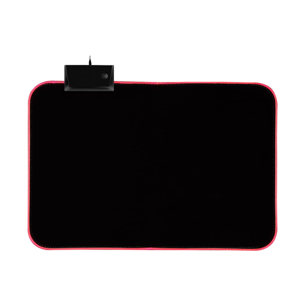 DTOWER Colorful Light Mouse Pad Computer Laptop PC Nonslip Rubber Mice