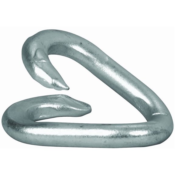 Campbell Chain & Fittings T5950024 Repair and Lap Link, 1/8" x 3/4", Zinc Plated, Tagged Pack of 10