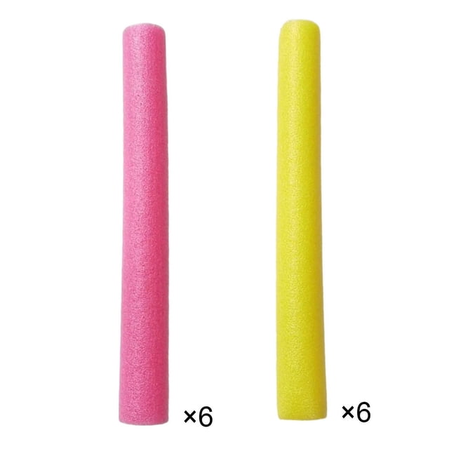 12 protectoras de espuma para poste de trampolín de repuesto. rosa amarillo Macarena Mangas de poste de trampolín